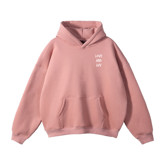 Cupidon Love & Luv Hoodie - Dark Pink