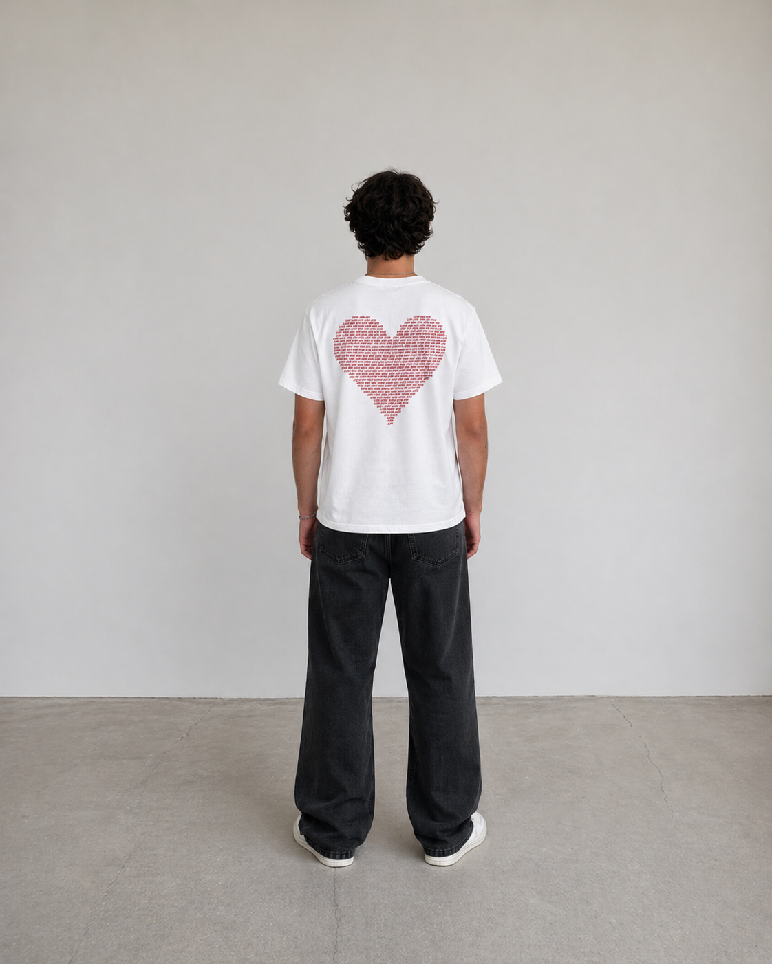The Heart  T-shirt - WHITE