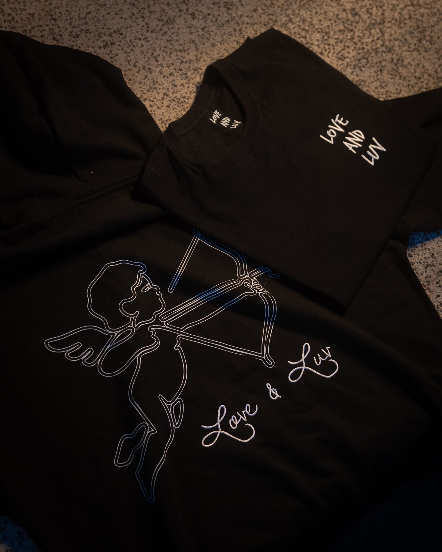 Cupidon Love & Luv Hoodie - Dark Red