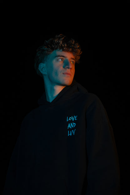 Cupidon Love & Luv Hoodie - Dark Red