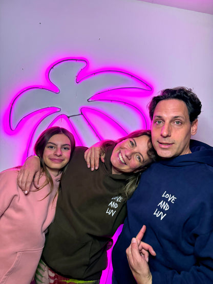 Cupidon Love & Luv Hoodie - Blue Navy