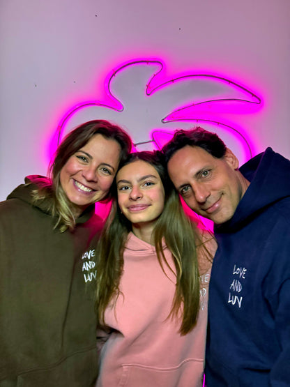 Cupidon Love & Luv Hoodie - Coffee Brown