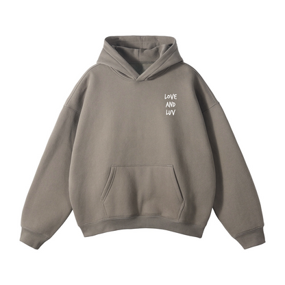 Cupidon Love & Luv Hoodie - Gray Coffee